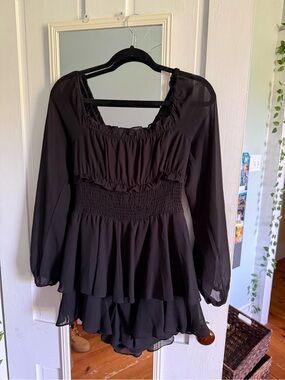 Dee Elly black romper